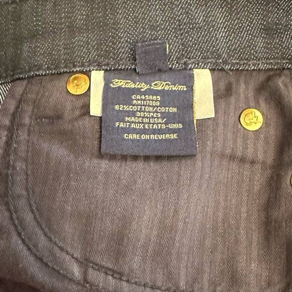 Fidelity Denim Japan Rose Bootcut Phantom Rinse Dojo Vibe Denim Jeans Size 28 - Picture 7 of 12